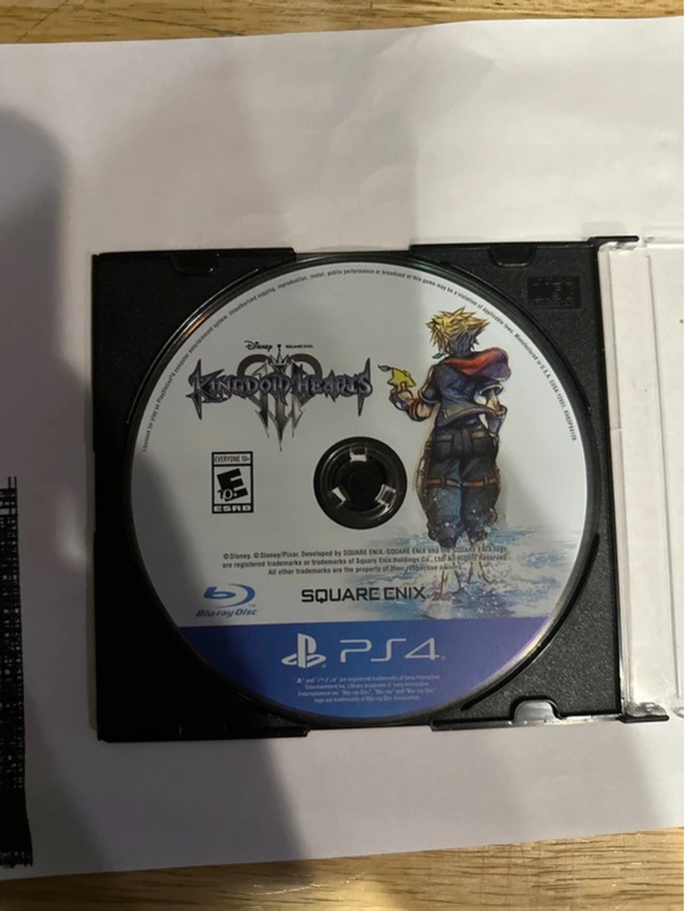 PS4 kingdom hearts 3